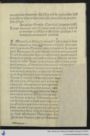Articulus Quintus.