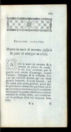 Chapitre Douziéme.
