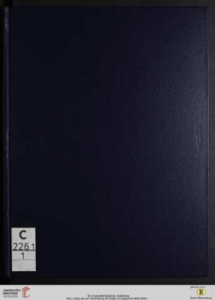Band 1: Jahrbuch des Deutschen Archäologischen Instituts / Ergänzungs-Heft: Die Calenderbilder des Chronographen vom Jahre 354