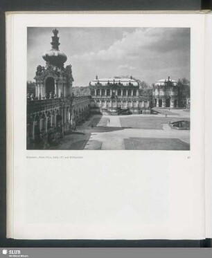 Kronentor, Math.-Phys. Salon (F) und Wallpavillon