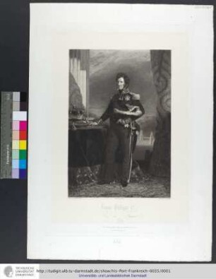 Louis-Philippe I.er Roi des Francais / Peint Par F. Winterhalter ; Dessiné Par Sandoz ; Gravé Par H. Prudhomme
