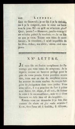 XXe Lettre.