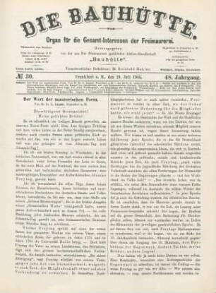 No. 30. Frankfurt a. M., den 29. Juli 1905. 48. Jahrgang.