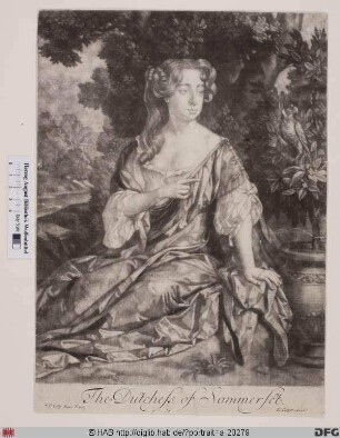 Bildnis Elizabeth Seymour, Duchess of Somerset, geb. Percy
