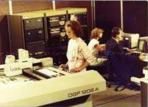 Robotron-Rechneranlage für Konstrukteure und Technologen