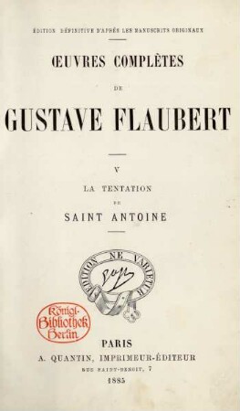 5: La tentation de Saint Antoine