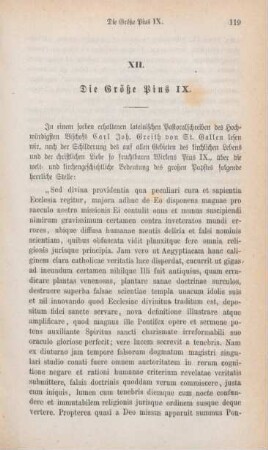119-120 Die Größe Pius IX.