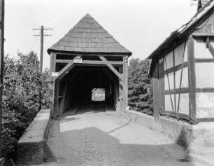 Holzbrücke