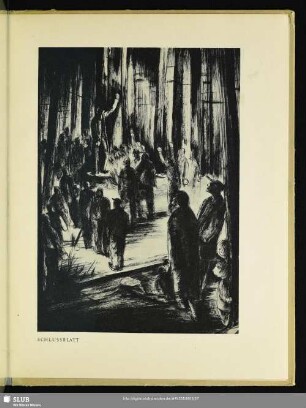 Schlussblatt : Illustration zu "Germinal" von Emile Zola