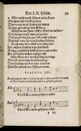 Psalmus LXI. - Psalmus LXV.