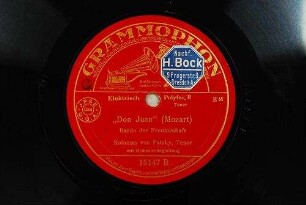 "Don Juan" : Bande der Freundschaft / (Mozart)