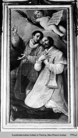 Kapellendekoration : Die Heiligen Faustino und Jovita
