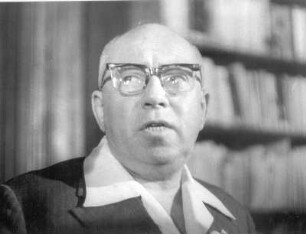 Prof. Dr. Alexander L. Dymschiz (UdSSR) : Dymschiz, Alexander Lwowitsch (1910-1975; Literaturwissenschaftler, Schriftsteller, Hochschullehrer)