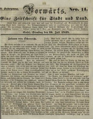 1.1848, Nr.14(18.Juli)
