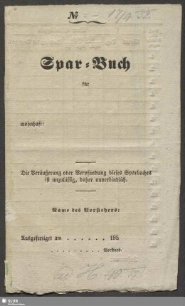[Sparbuch]: Spar-Buch