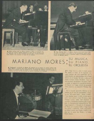 Mariano Mores: su música, su piano, su orquesta