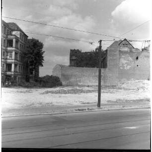Negativ: Gelände, Nettelbeckstraße 7-8, 1953