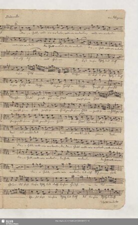 Karl Jakob Wagner: Dir o Gott woll'n wir vertraun