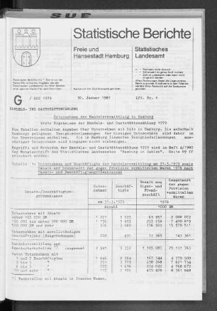 Unternehmen der Handelsvermittlung in Hamburg : Lfd. Nr. 6