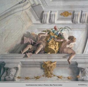 Innendekoration mit Adonis' Abschied von Venus