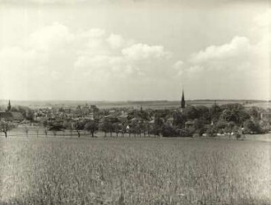 Wilsdruff, Gesamtansicht von der Hühndorfer Höhe