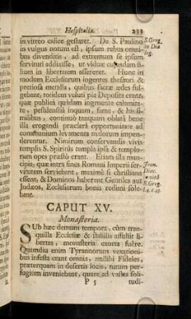 233-245, Caput XV