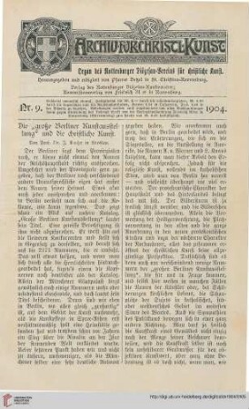 22: Die "große Berliner Kunstausstellung" und die christliche Kunst, [1]