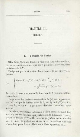 Chapitre III. Séries.