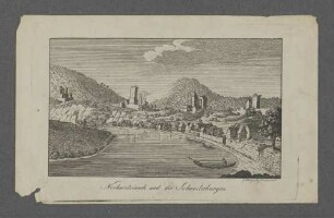 Neckar'steinach und die Schwesterburgen.
