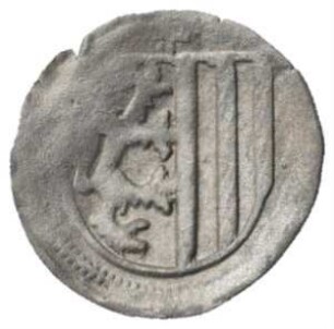 Fundmünze, Pfennig (einseitig), 1475 - 1482