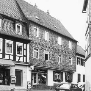 Fachwerkwohnhaus; Seligenstadt, Kleine Maingasse 2