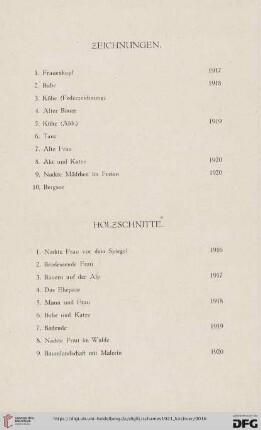 Zeichnungen (Nr. 1-10)