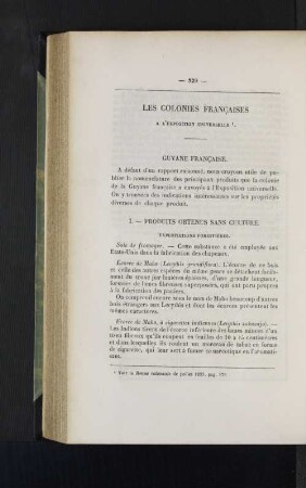 Les colonies francaises