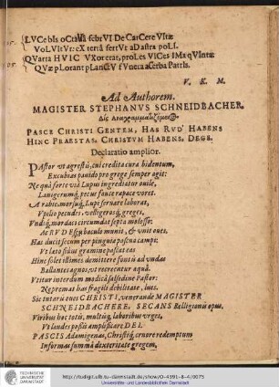 Ad Authorem