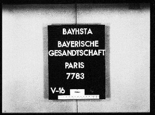 Schirnding, Antonie Freifrau von, in München, gegen David, Maria, geborene Anquier, in Paris