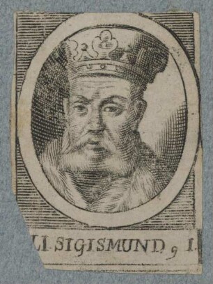 Bildnis des Sigismund I., König von Polen