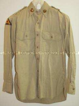 Sommerbluse (Summer Shirt) für Offiziere, United States Army