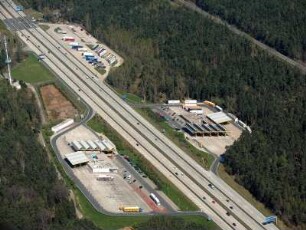 Raststätte am Hermsdorfer Kreuz BAB A 9 Richtung Triptis