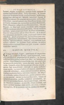 XV. Gaspar Murtula.