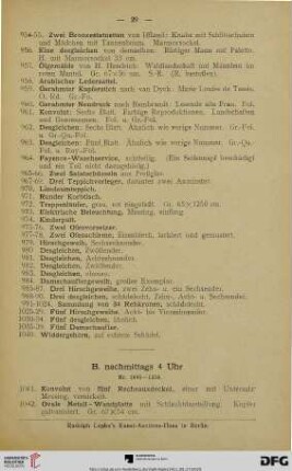 B. nachmittags 4 Uhr (Nr. 1041-1228)