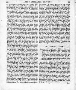 Tombleson, W.: Geschichte und Topographie der Rheinufer von Cöln bis Mainz. H. 1-8. Hrsg. v. W. G. Fearnside. London: Virtue; Paris: Rittner; Karlsruhe: Kreuzbauer 1832