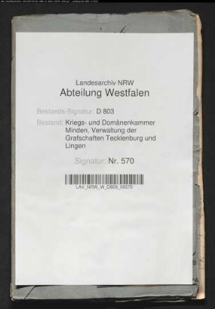Erteilung der Schuldkonsense in der Bauerschaft Alstede (Alstedde), Kirchspiels Ibbenbüren