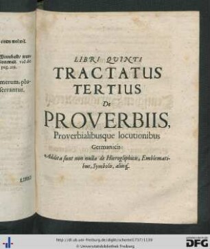Tractatus Tertius.