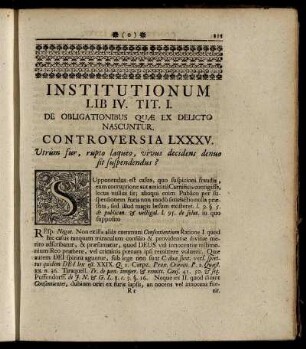 Institutionum Lib. IV.