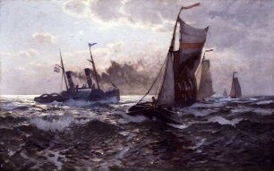 "Begegnung auf hoher See"