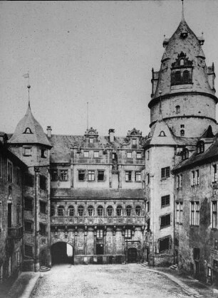 Detmold, Residenzschloss, Hauptturm; Unkair, Jörg; Robin, Johann; Tönnies, Kord