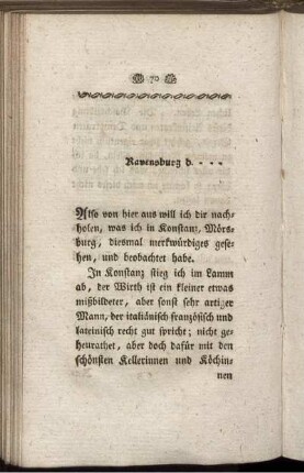 Ravensburg d. ... [2. Brief]