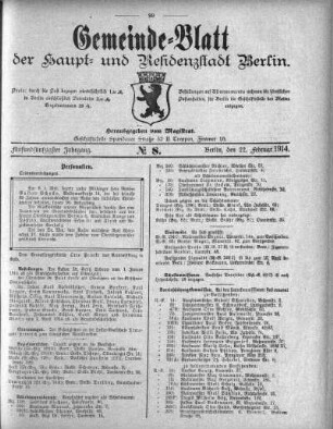 1914,8: No. 8, 22. Februar 1914