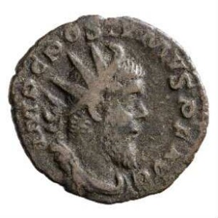 Münze, Antoninian, 260 n. Chr.