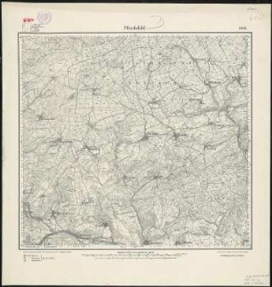 Meßtischblatt 3461 : Pferdsfeld, 1918 : Pferdsfeld. - Aufn. 1905, hrsg. 1907, Aufl.-dr. 1918. - 1:25000. - [Berlin]: Reichsamt für Landesaufnahme, 1918. - 1 Kt.